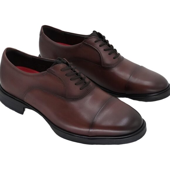 Rockport Keefe Cap-Toe Oxford Dress Shoe Medium Brown US 10W EU 44 main image 5